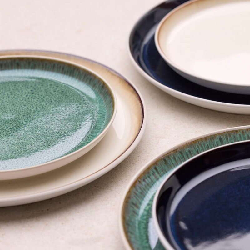 Bitz Gastro tallerken 27 cm hvit/kremhvit