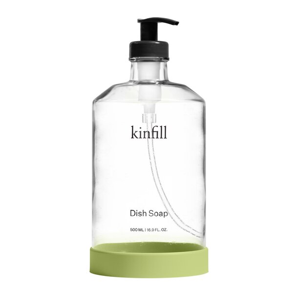 Kinfill – Starter kit oppvaskmiddel 500 ml lemon & basil