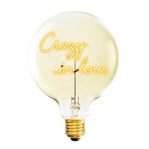 Elements Lighting MITB lyspære LED 17 cm Crazy In Love ravfarget