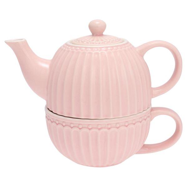 GreenGate Alice tea for one 48 cl pale pink