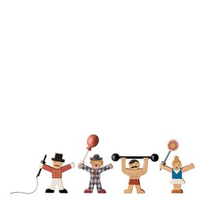 Bloomingville MINI Rossaio aktivitetsleke bygg figurer 16 deler