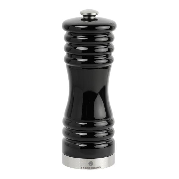 Zassenhaus München krydderkvern 15 cm svart/stål