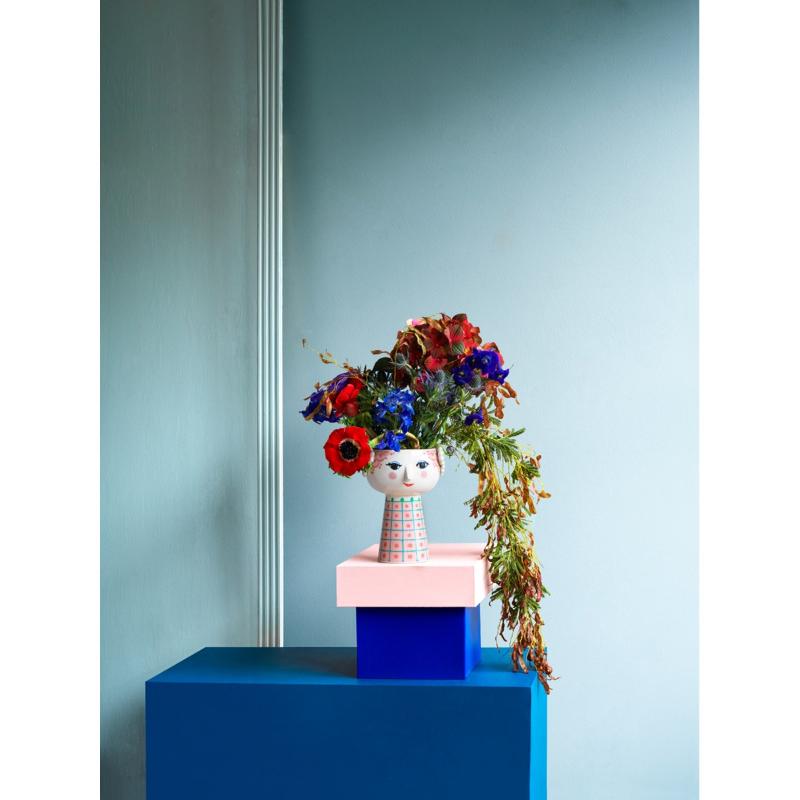 Bjørn Wiinblad Eva vase 18,5 cm pink