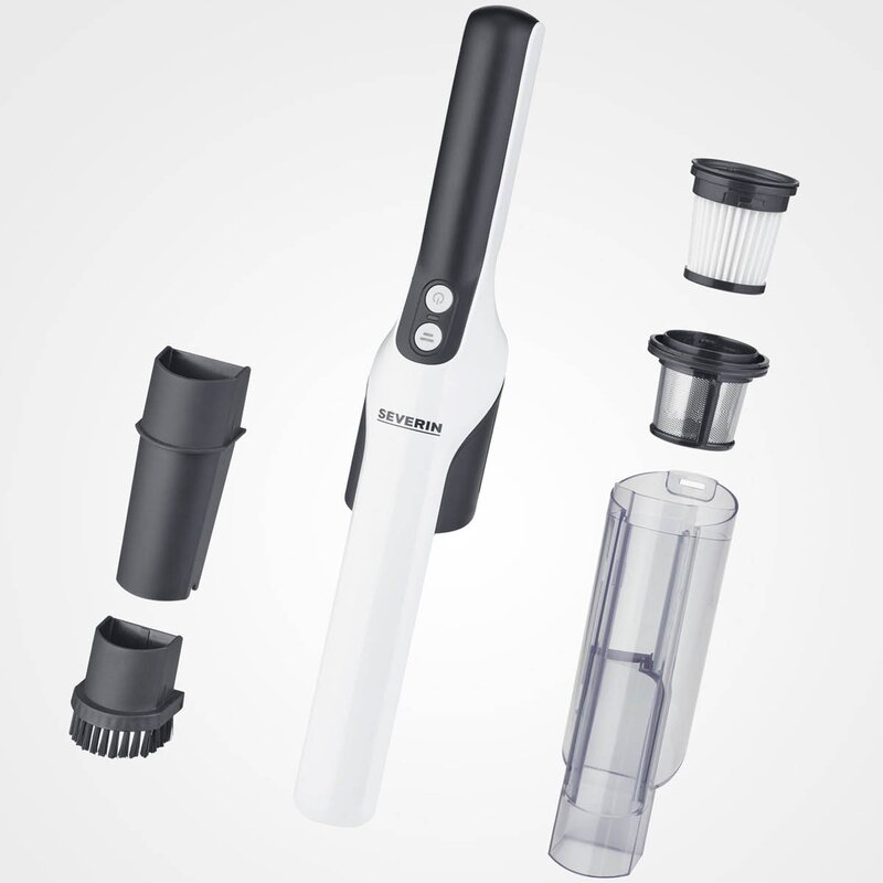 Severin S-Power håndholdt støvsuger HV7140 120W svart/hvit