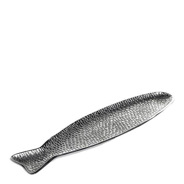 Serax Fish & Fish serveringsfat N°1 45x11x1,5 cm aluminium