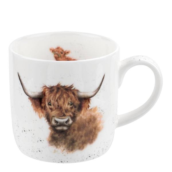 Wrendale Design Kopp Highland Cow 31 cl