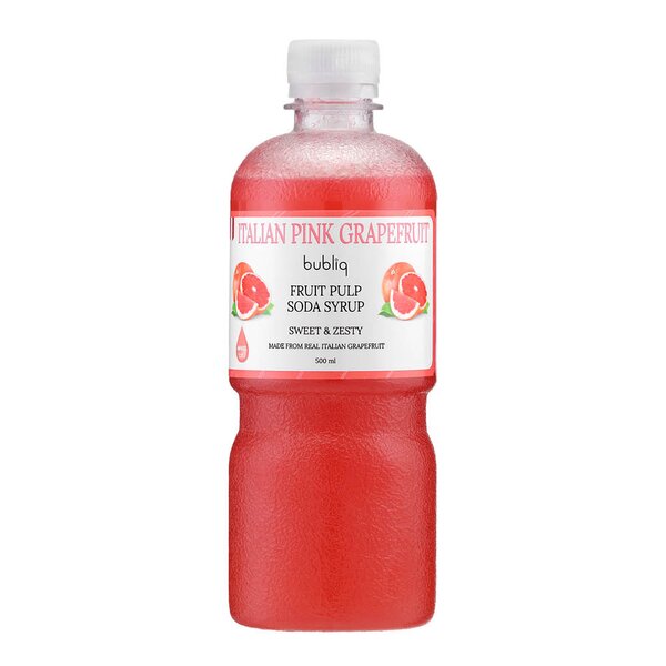 Bubliq Smakskonsentrat Italian pink grapefruit 0,5L