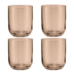 Blomus Fuumi vannglass 34 cl 4 stk coffee