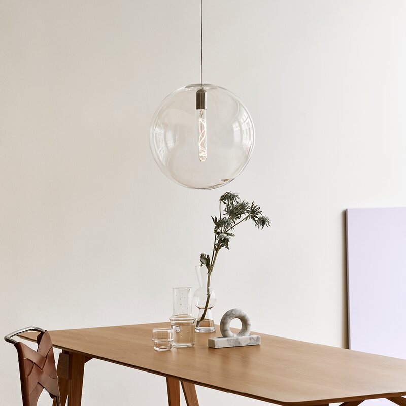 Design House Stockholm Lightning Luna taklampe 40 cm klar