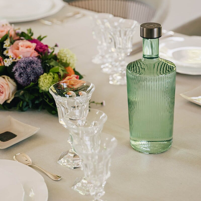 Paveau Ribbed Elegance gaveeske Bondi 3 deler grønn