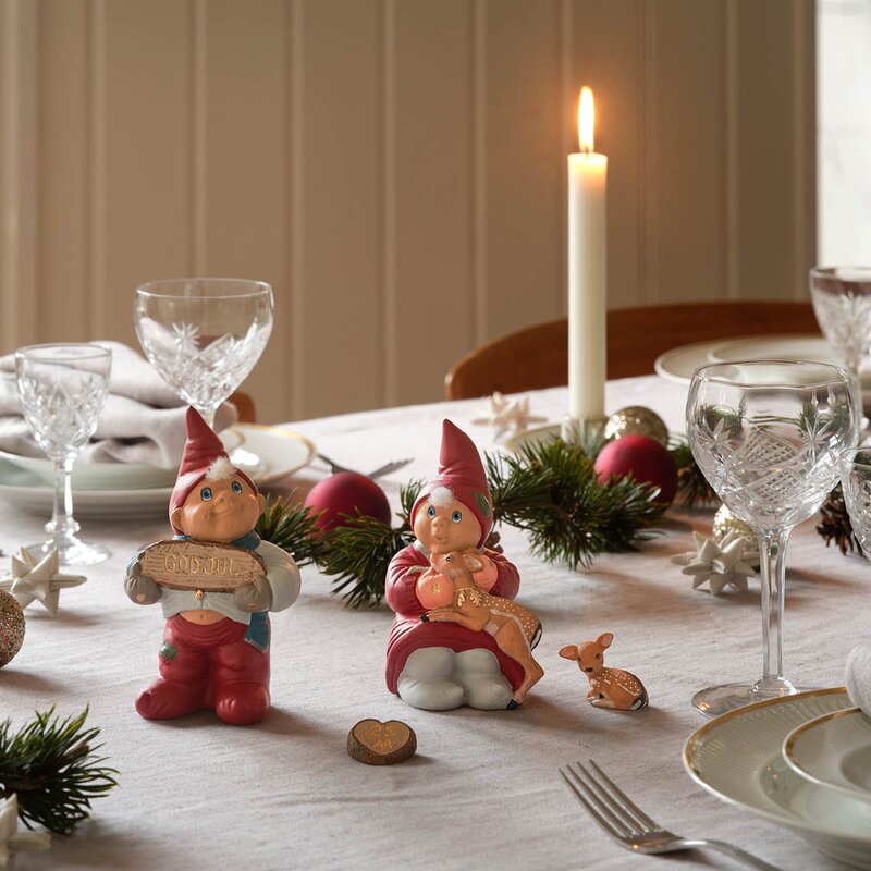 Klarborg Årsnissepar 2025 Elvin & Emmelie 13,5 cm