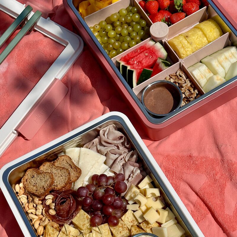 Platterbox Tilbehørssett til matboks 2-8 rom Floral