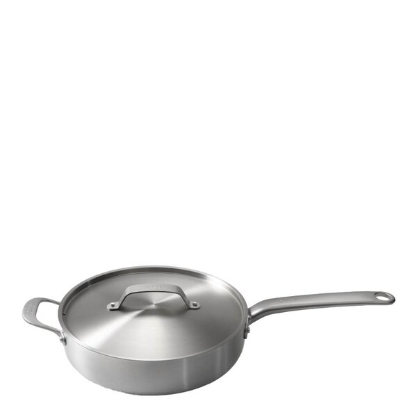 Skottsberg Sautépanne m/lokk 28 cm rustfritt stål