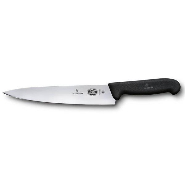 Victorinox Fibrox kokkekniv 22 cm svart