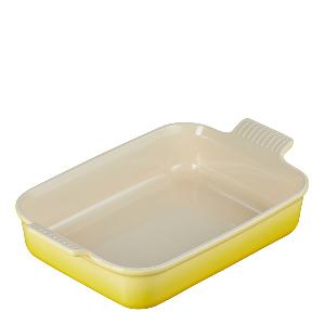 Le Creuset Heritage rektangulær form 26x19 cm soleil