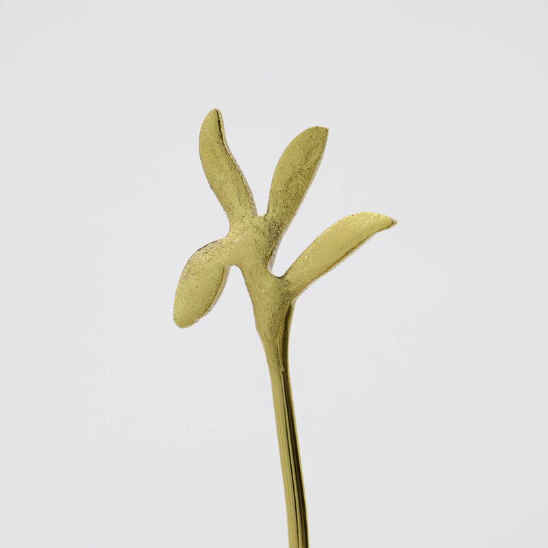 House Doctor Serve rørepinne 19 cm 4 stk anitkk gull