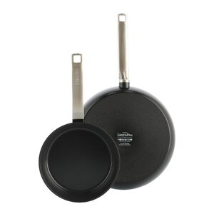 GreenPan Evolution keramisk stekepannesett 2 stk 20/28 cm svart