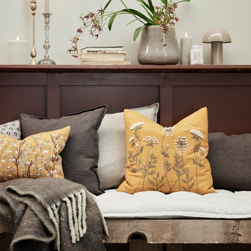 Lene Bjerre Efina putetrekk 50x50 cm sand