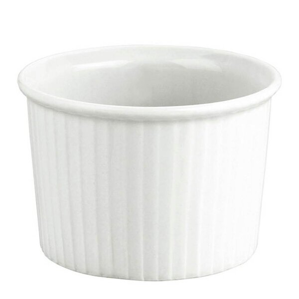 Pillivuyt Ramekin nr.2 høy 7,6 cm 16 cl hvit