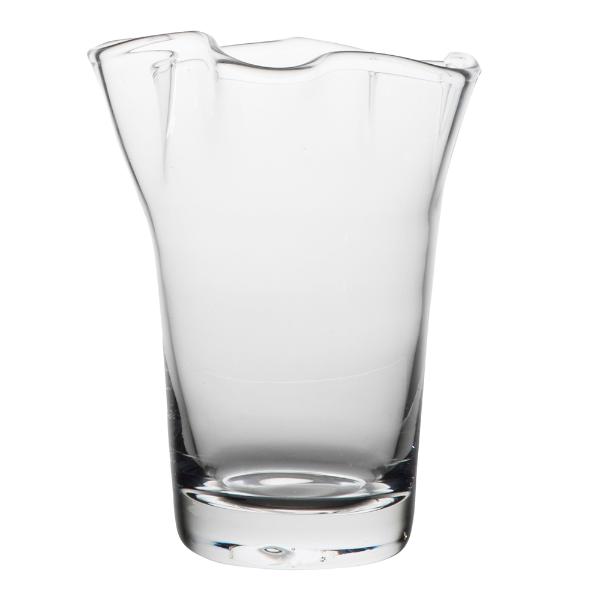 Sagaform Viva vase 12,5x12x14,5 cm klar