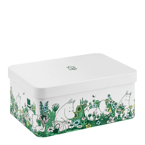 Muurla Mummi teboks I Hagen 17,5x7,5x13 cm hvit