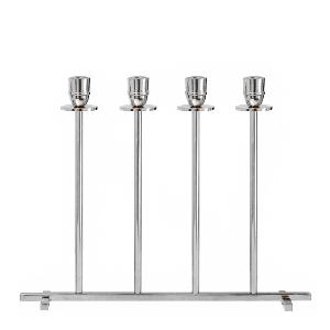 Hilke Alto advents lysestake NP 32 cm sølv