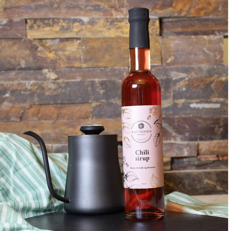 Amundsen Spesial Kaffesirup med chili 350 ml