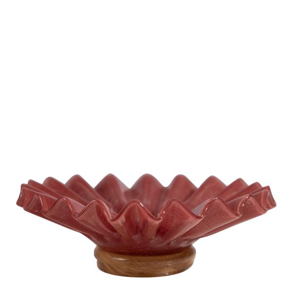 ByOn Lori skål 14 cm bordeaux