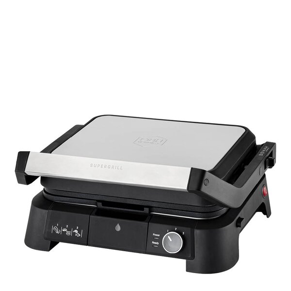 OBH Nordica SuperGrill grill 3-i-1 2000 W rustfritt stål