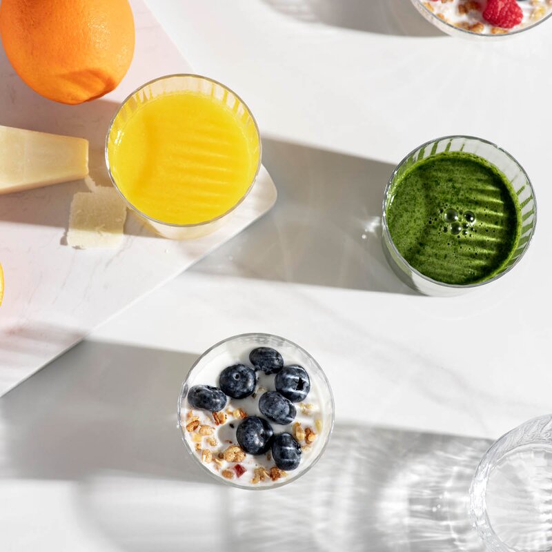 Modern House Aqua vannglass 35 cl 6-pack klar