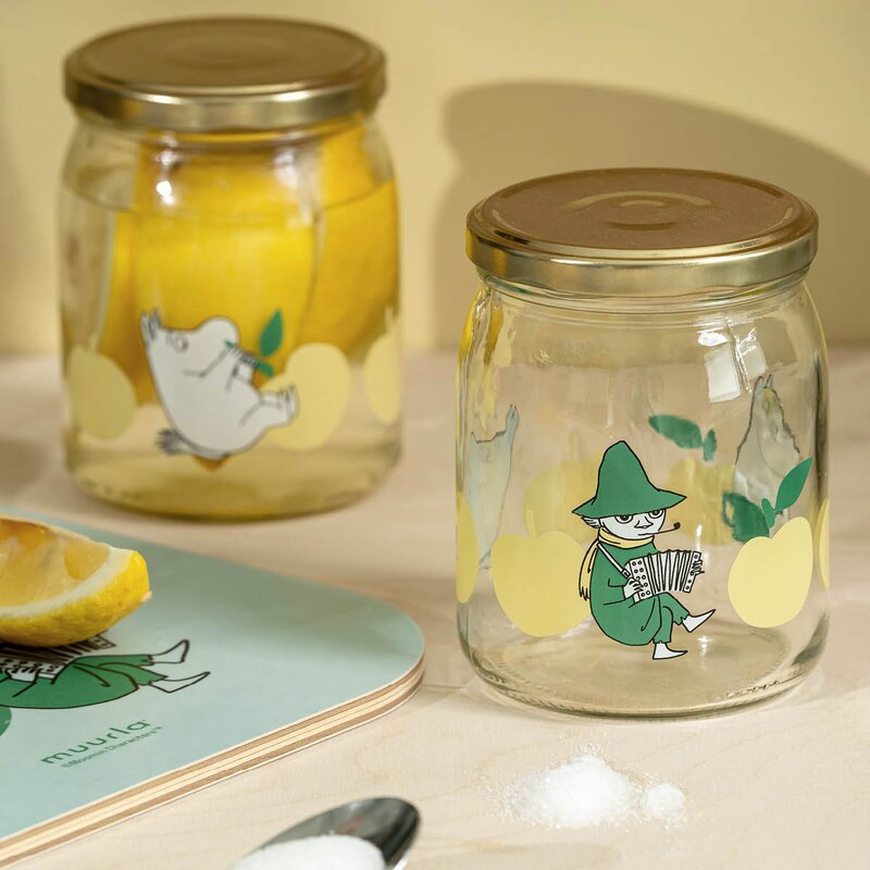 Muurla Mummi glasskrukke 0,5L Glade Epler