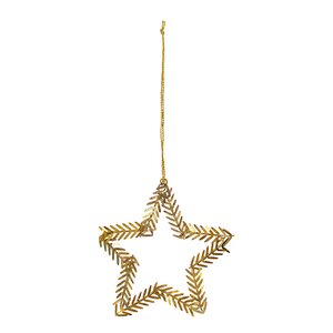 House Doctor Lamet julepynt 10 cm messing