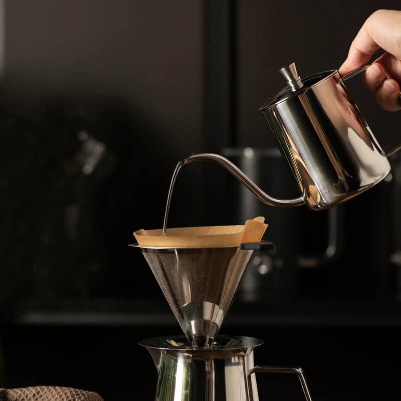 Modern House Lundi Pour Over kanne 0,35L blank