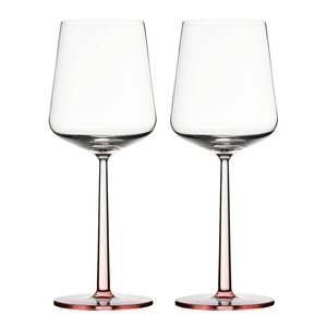 iittala Essence rødvinsglass 45 cl 2 stk rose