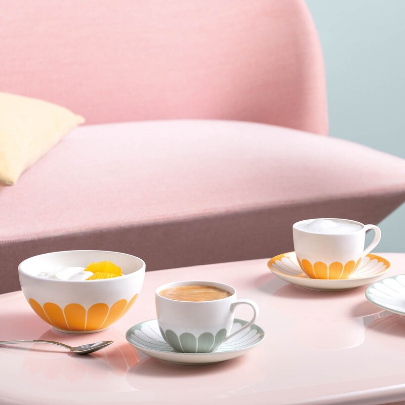 Villeroy & Boch Fleur soleil frokostbolle 14 cm 43 cl gul
