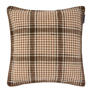Lexington Rutete putetrekk 50x50 cm brown/fudge/light beige