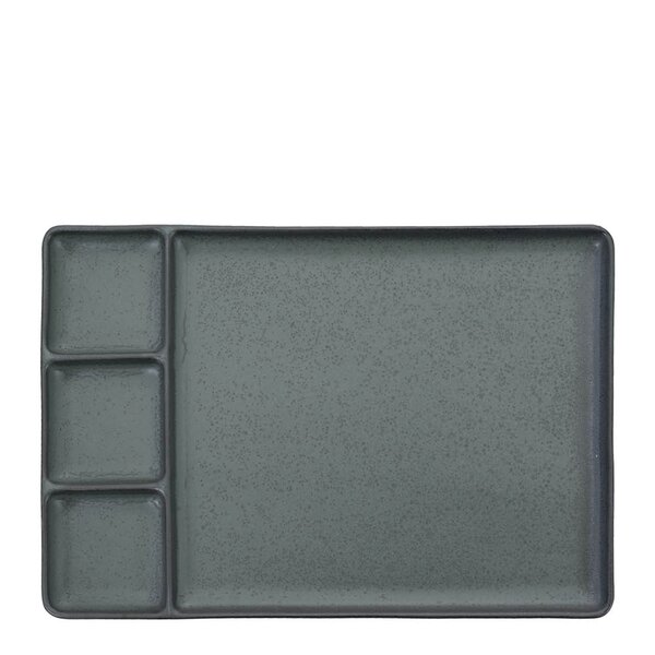 Aida RAW tapas-/sushitallerken 31,5x21,5 cm northern green