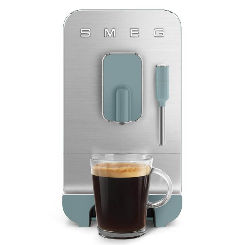 SMEG Kaffemaskin BCC12 1,4L m/melkeskummer smaragdgrønn