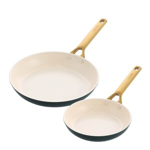 GreenPan Padova Reserve keramisk stekepannesett 2 stk 20/26 cm Pine Green