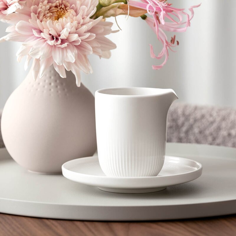 Villeroy & Boch Afina skål til kaffekopp 14 cm hvit