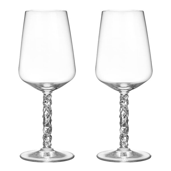 Orrefors Carat vinglass 2 stk 44 cl