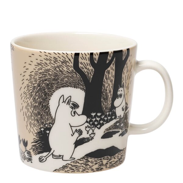 MoominArabia - Mummikopp 40 cl Kjærlighet beige