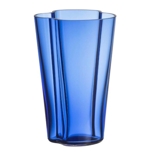 iittala Alvar Aalto vase 22 cm ultramarinblå