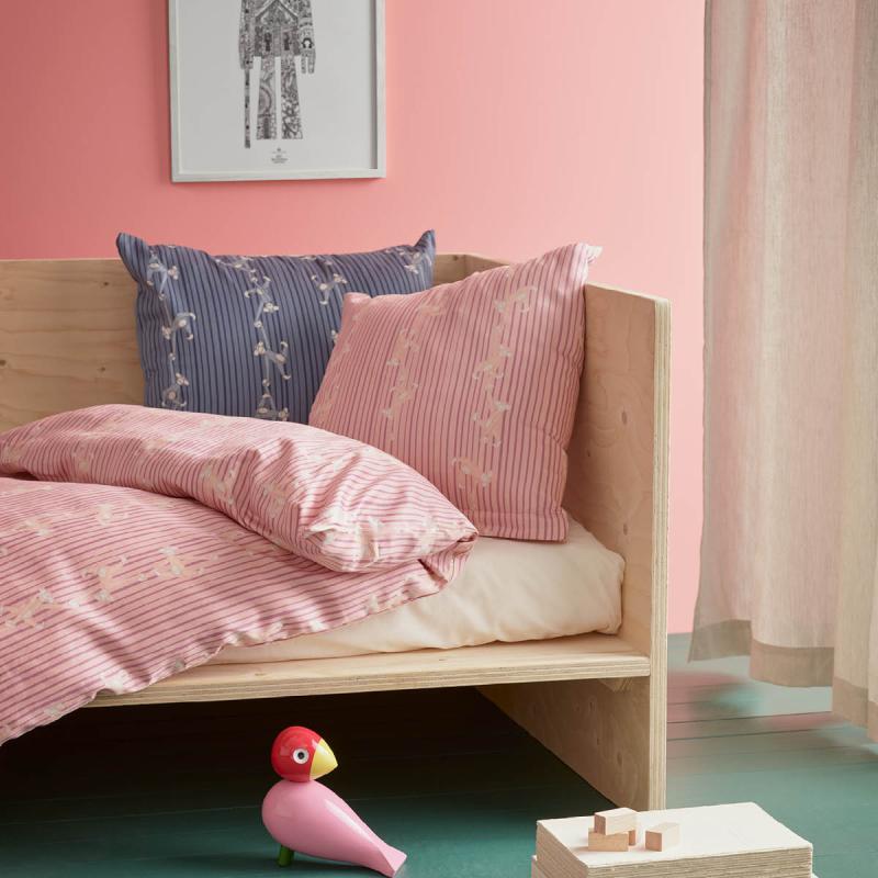 Kay Bojesen Denmark Apekatt Junior sengetøy 100x140 cm rosa