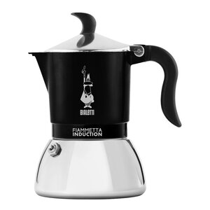 Bialetti Fiammetta Induction espressokanne 2 kopper 100 ml svart