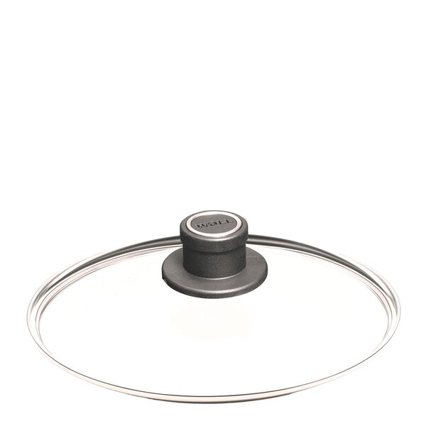 Woll Glass Lid grytelokk 20 cm m/ventil klart glass