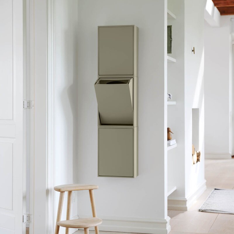 ReCollector Recycling kildesorteringsboks 30x15x40 cm Oak Green