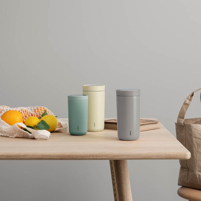 Stelton To Go Click termokopp 20 cl mellow yellow