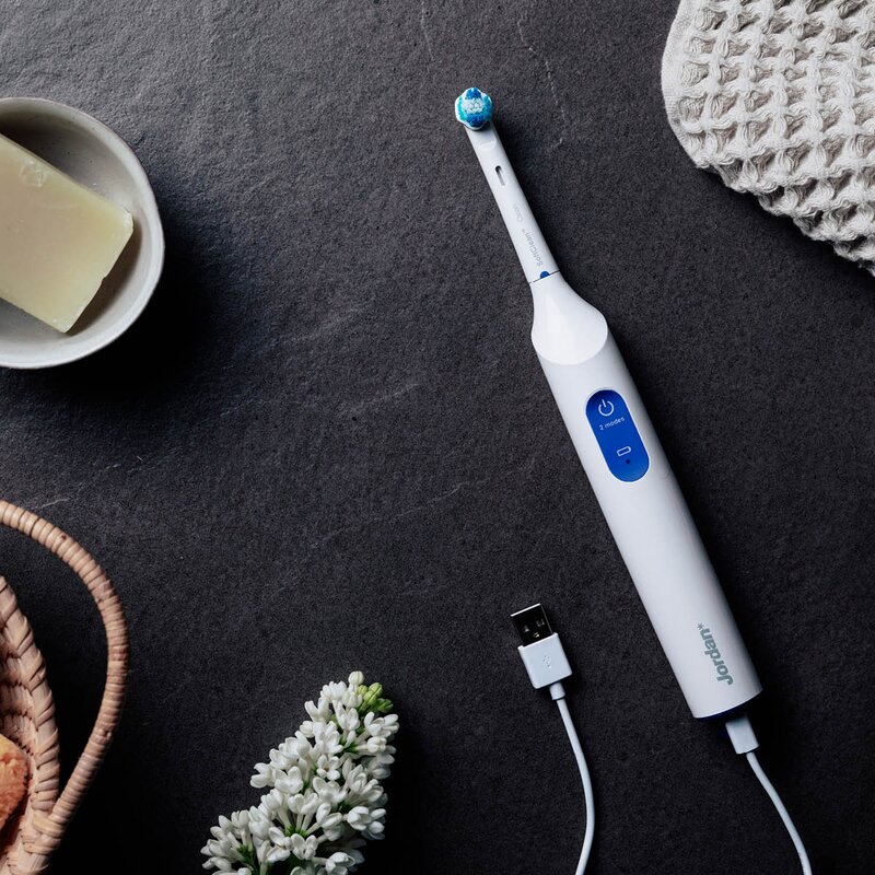 Jordan Clean Smile elekstrisk tannbørste TB-200B hvit