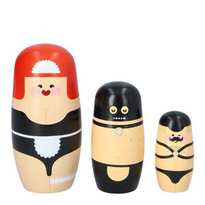 Spring Copenhagen Babushka Sexy Expressions trefigur 3 stk kirsebærtre